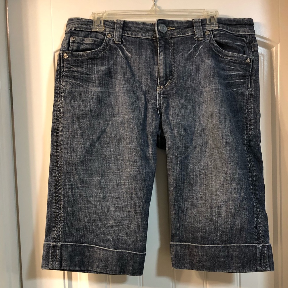 EUC Kut from the Kloth Denim Bermuda Shorts